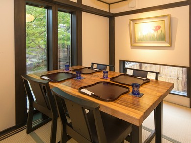 【個室】1日4組限定のプライベート空間で美食を堪能