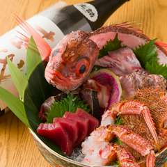 好みの魚をオーダー可能！『刺身盛合わせ』