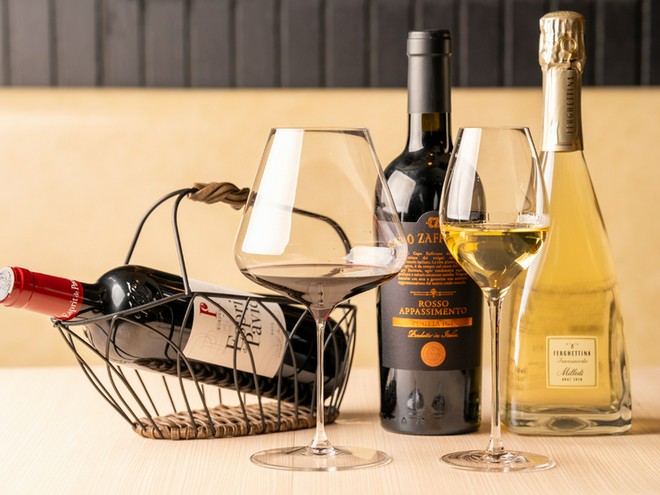 ワインにこだわっている