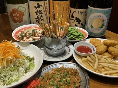 季節限定メニューや珍しいジビエ串