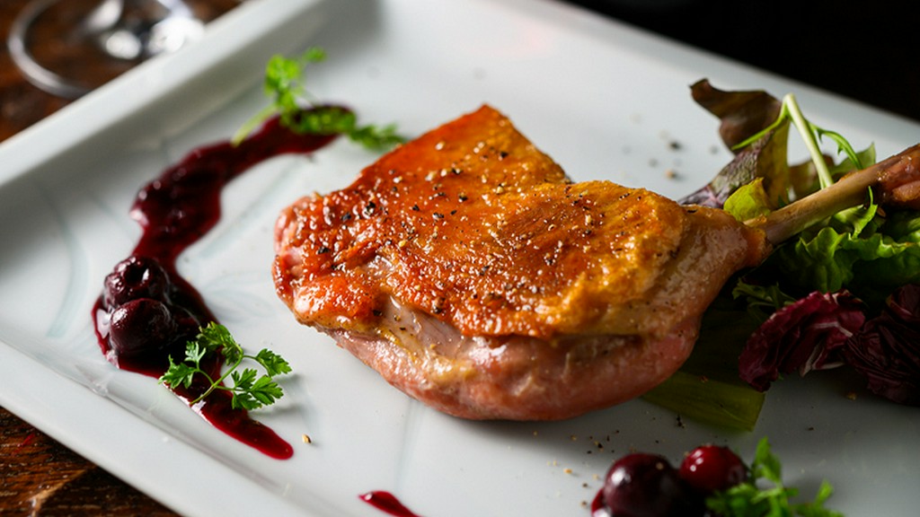 合鴨のコンフィ