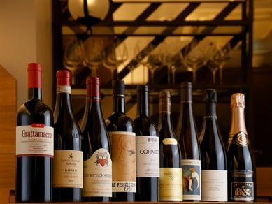 ソムリエのセンスが輝く、魅惑のワインペアリングをぜひ！