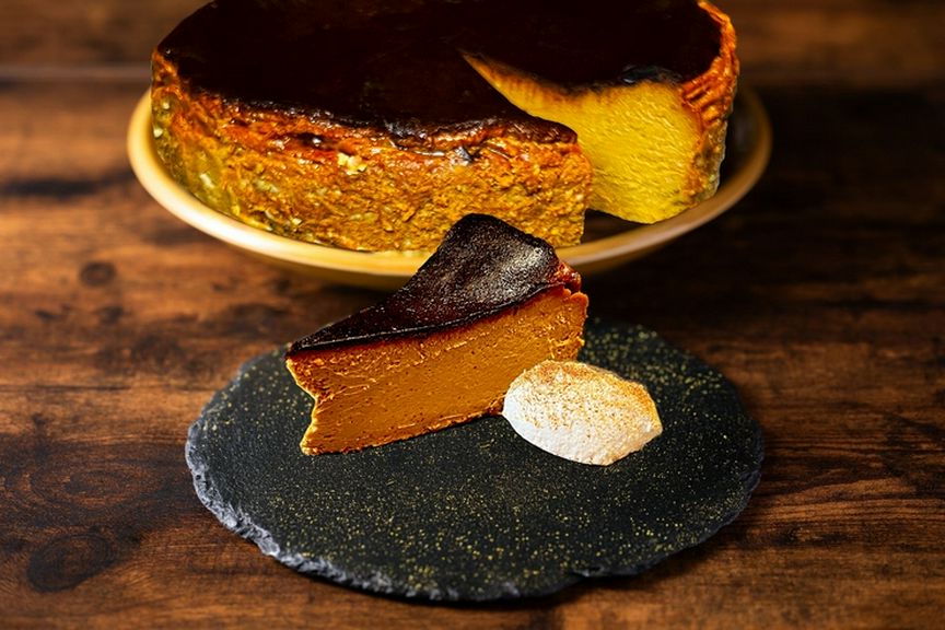 ほうじ茶バスクチーズケーキ