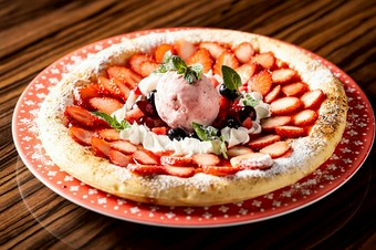 【苺フェアー】ストロベリースイーツピザ
