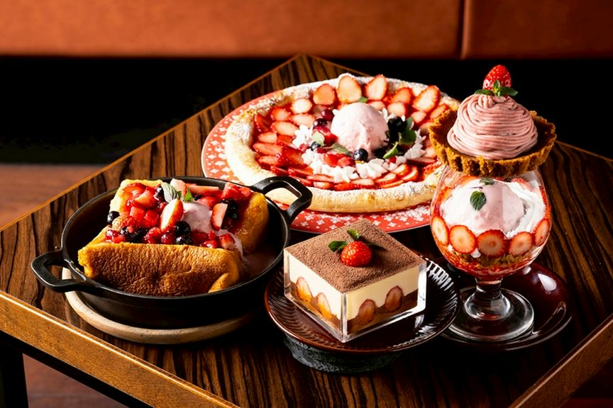 季節のスイーツが豊富で大満足♪