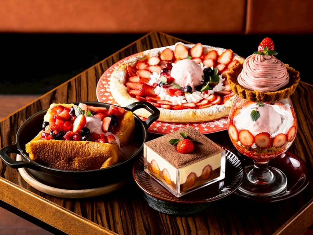 季節のスイーツが豊富で大満足♪