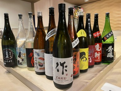 季節ごとに仕入れる日本酒