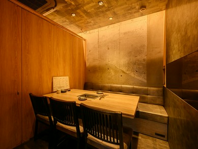 個室完備＆確かな逸品で、ビジネスシーンにも心強い