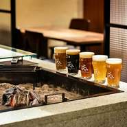 岩手・八幡平で天然水醸造のビールをつくる【暁ブルワリー】の直営店。有機JAS認証のモルトとホップ、日本名水百選「金沢清水」で醸すビールは、和食に合うやさしいおいしさ。ドラフトで飲めるのは直営店のみ！

