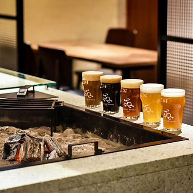 ビールにこだわっている