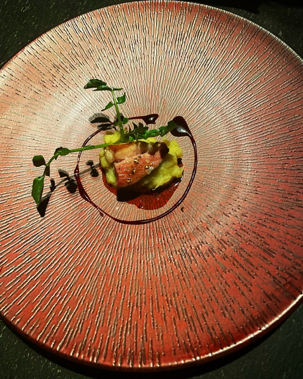 北海道産鴨ロースの瞬間ソテー