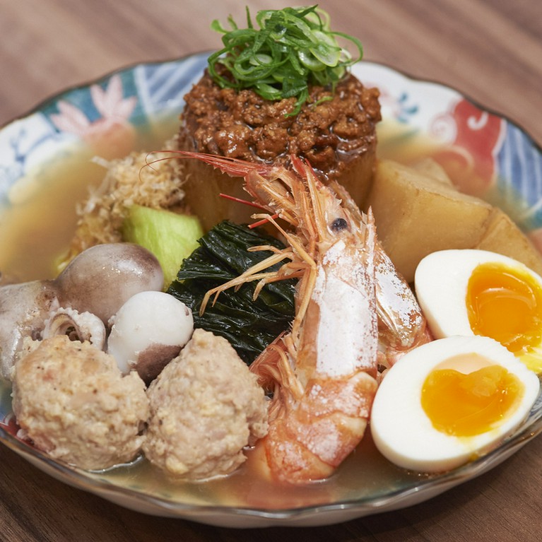 だし炊き炊合せ