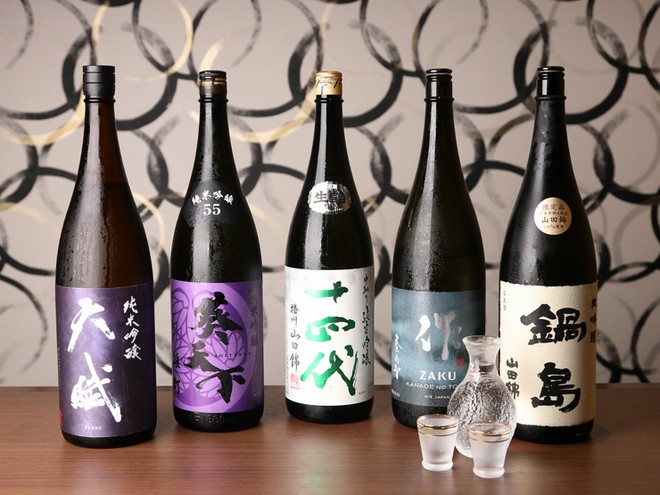 日本酒にこだわっている