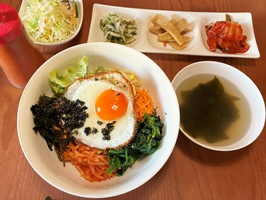 一之江_李家の酒幕_ランチ_ビビンパ