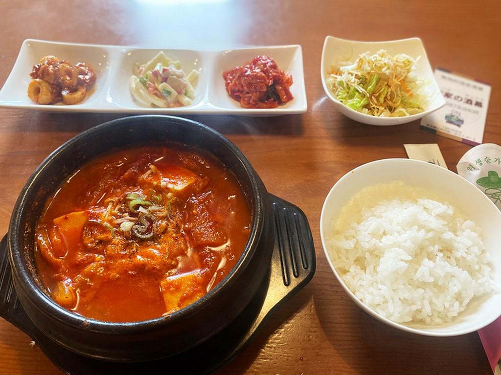 一之江_李家の酒幕_ランチ_キムチチゲ