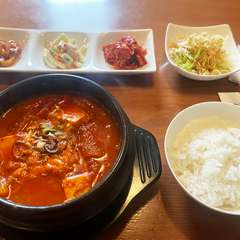 一之江_李家の酒幕_ランチ_キムチチゲ