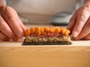 魚・肉・米・海苔、醤油に至るまで、すべて厳選食材を使用