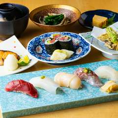 本格寿司、海鮮料理、旬の和食を二人で気構えなく楽しめる