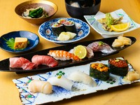 最高級のネタ＆旬の幸で織りなす『極上握り十貫コース』