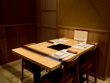 プライベート感あふれる個室を完備。大切な人と特別なひと時を