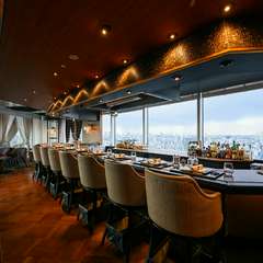地上31階で味わう贅沢。ホテル最上階の鉄板焼レストラン