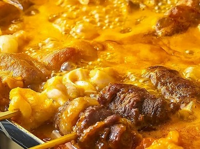 牛ホルモン串煮込み鍋