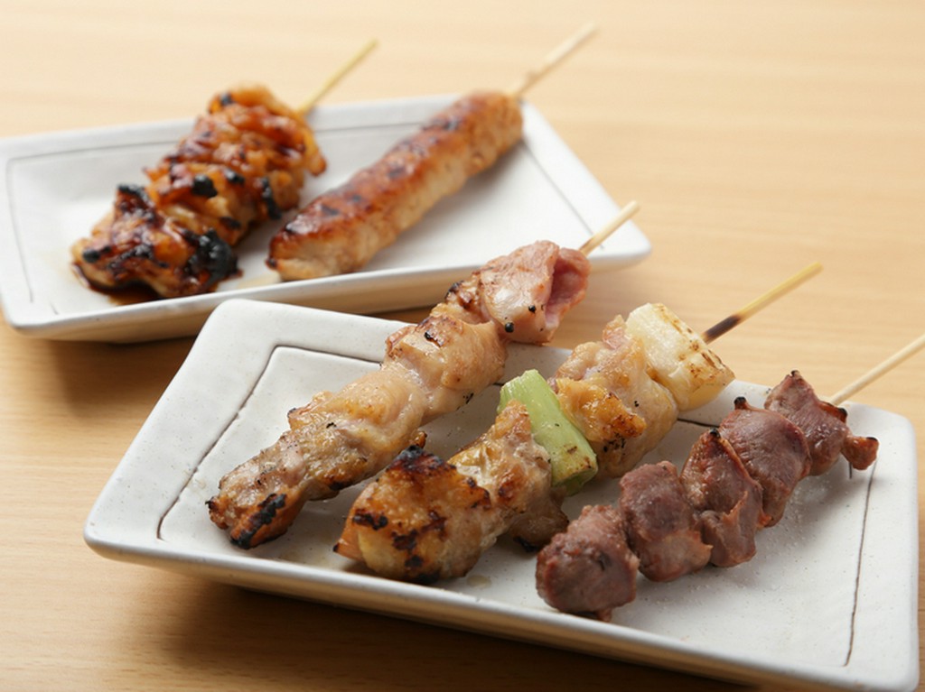 一本ずつじっくり焼き上げる『焼き鳥』
