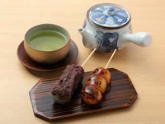 オリジナルブレンド茶と楽しみたい『甘味各種』