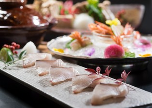 「瀬戸内産の鯛」をはじめとする地元産の優れた食材