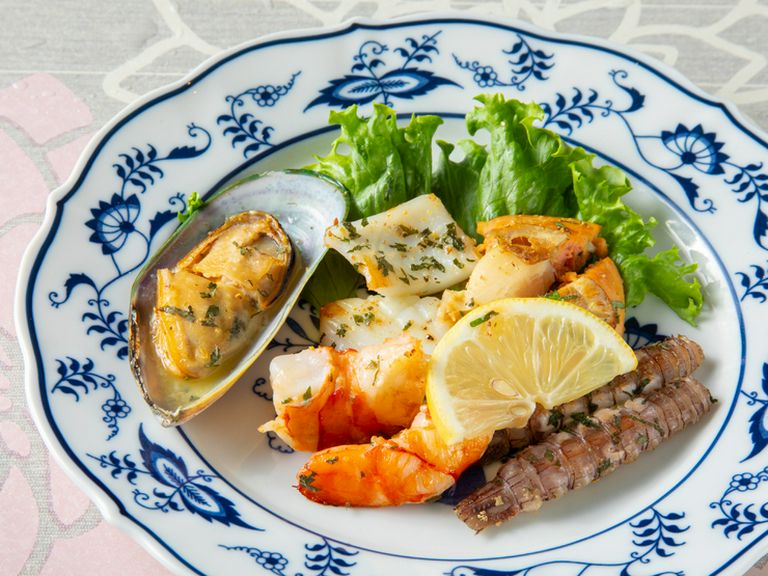 シーフードの盛り合わせ