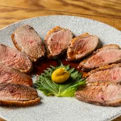開店当時からの人気メニュー『国産合鴨ロース焼き』