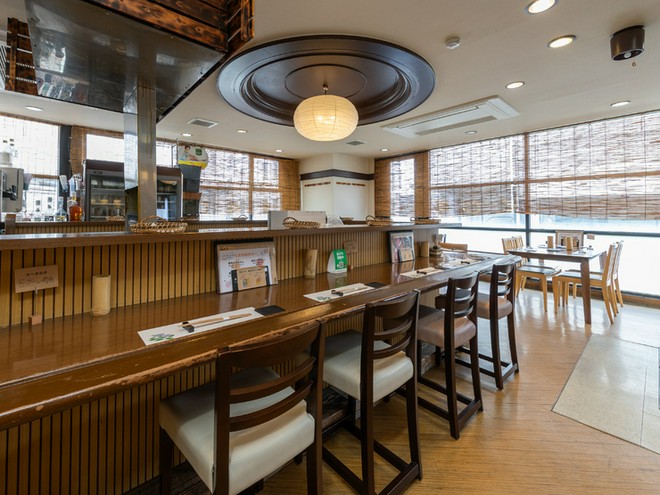 カウンター席がある