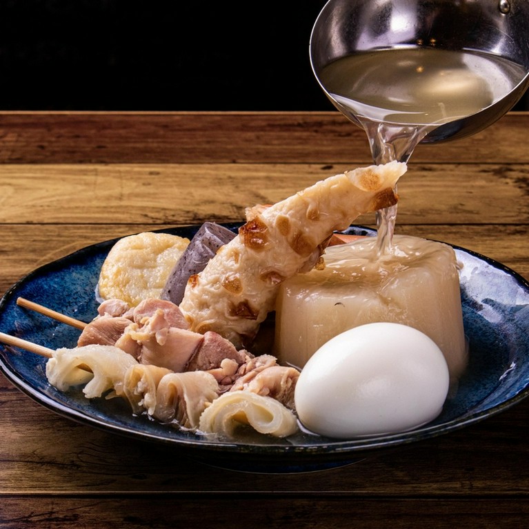 《あごが落ちるほど美味しい》あご出汁おでん　食べ放題も有り