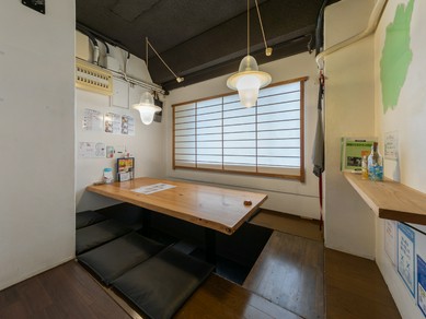 5部屋の個室を完備。グループ・団体にも対応可