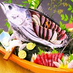 ≪県外のお客様の接待など、特別なおもてなしに≫豪華３枚皿鉢のおもてなしコース ※お料理のみ(飲み物別)
