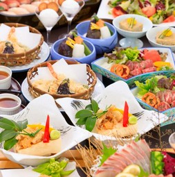 お料理をしっかりと楽しみたい大切な方との会食・接待に。季節の海の幸と山の幸をたっぷり味わえる内容です
