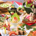 季節の食材をたっぷりと…贅沢気分を満喫♪大切な方との会食や接待にも。※お料理のみ(飲み物別)です。