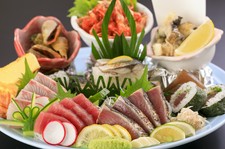 高知ならではの料理でおもてなし!おもてなしや県外の方に大好評の郷土コース！　※お料理のみ(飲み物別)