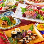 季節の美味しい食材をふんだんに盛り込みました。※お料理のみ（飲み物別）です