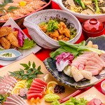 季節の美味しい食材をふんだんに盛り込みました♪季節感も大切なご宴会にオススメのコース♪
