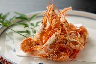 地産地消　～川海老唐揚げ ～