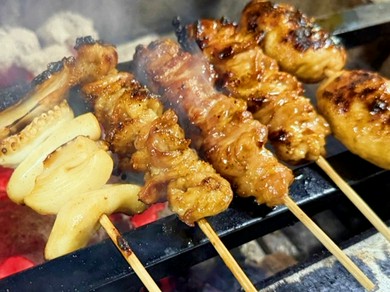 樹樹のこだわり炭火串焼き(あれやこれや)