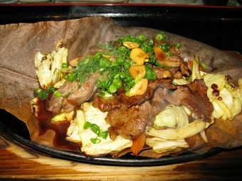 【炒めもん!!】土佐黒牛 朴葉焼き