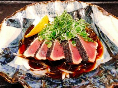 高知へ来たなら!！本場!! 昔ながらのカツオのたれタタキ