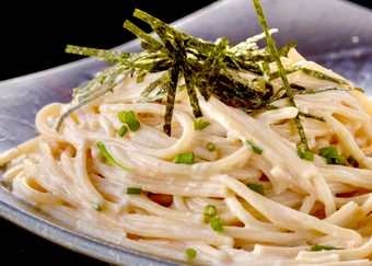 〆部門人気ナンバーワン！明太クリームパスタ