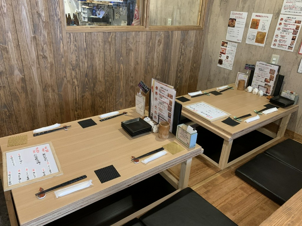 堀座敷　4人掛け