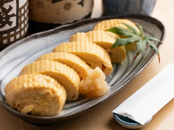 「輝黄卵」使用。だしたっぷり『一番だしのだしまき玉子』