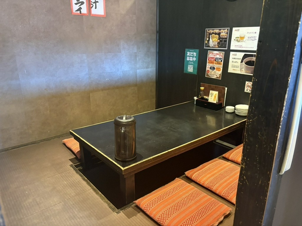 座敷（6名様向け）