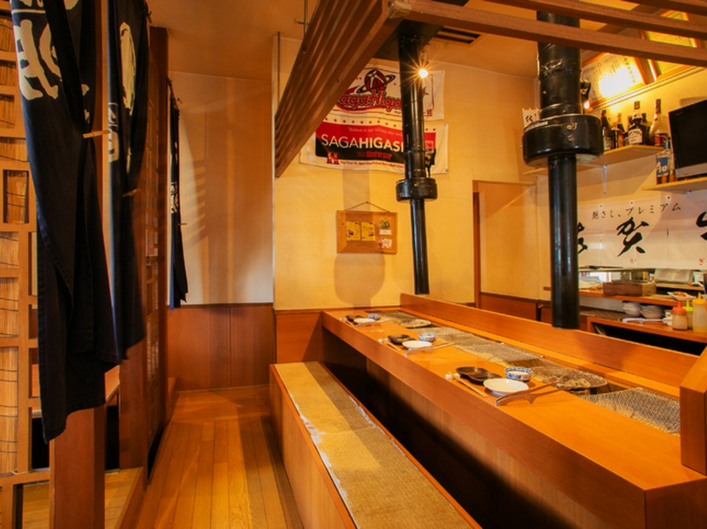 優雅な一人焼肉も楽しめるカウンター席