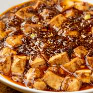 陳建民氏から受け継がれた、伝統の味。料理人イチオシメニュー『麻婆豆腐』